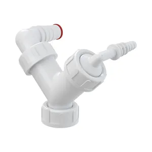 Alcaplast Колено с двумя штуцерами G1"/8–23 с обратными клапанами AlcaPlast P149Z