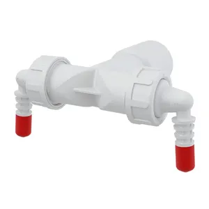 Alcaplast Колено с двумя штуцерами G1"/8–16 с клапанами P157Z
