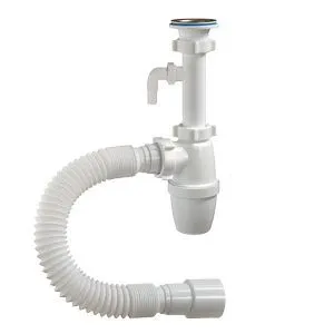 Сифон малый корпус 1*1/4х40 с носиком с гофрой ОРИО А-32079 35/