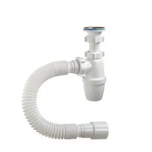 Сифон малый корпус 1*1/4х40 с гофрой ОРИО А-3202 40/