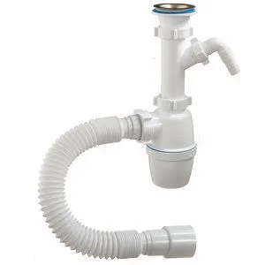 Сифон 1"1/2х40 с носиком с гофрой ОРИО А-40059 30/