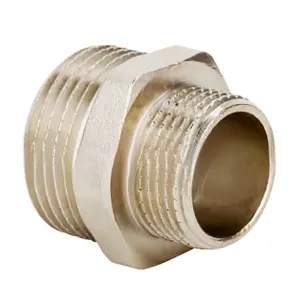 Ниппель TIM 40х20 11/2х3/4* НИКЕЛЬ 70/5