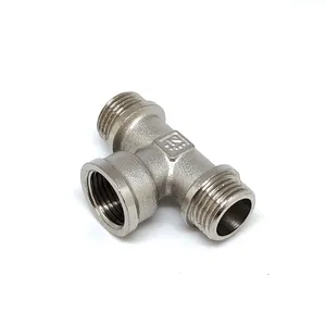 Тройник никелированный 20н.в.н 3/4 ш.г.ш (ZEISSLER) 40/5