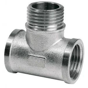 ХРОМ Тройник TIM 1/2" г.ш.г 80/20