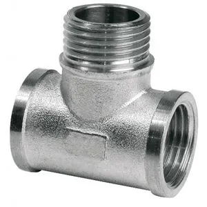 ХРОМ Тройник TIM 1/2" г.ш.г 80/20