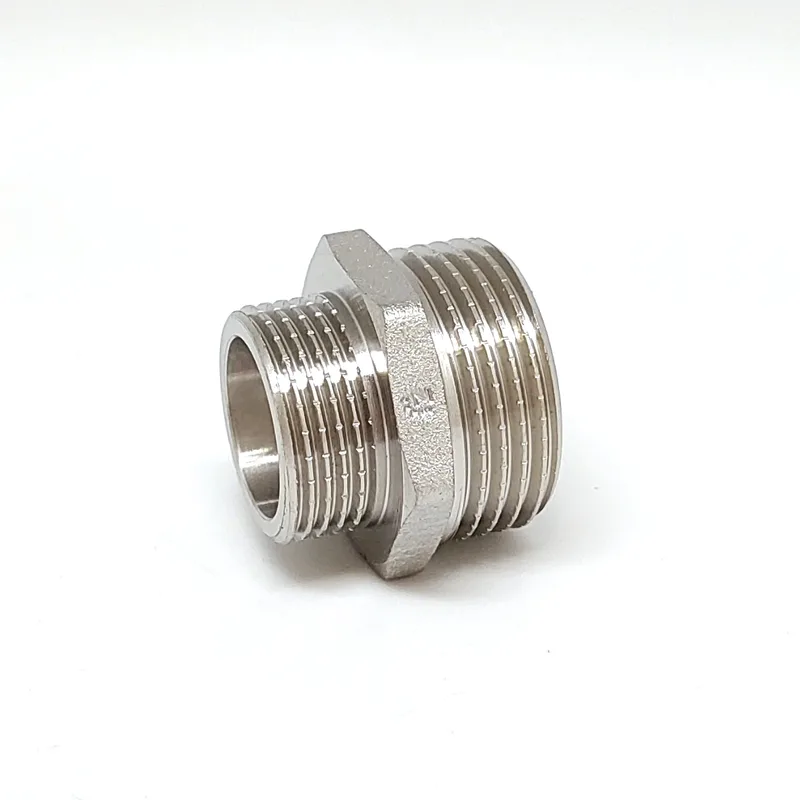 Ниппель переходной никелированный 25х15 1*1/2 (ZEISSLER) 120/10
