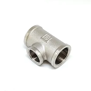 Тройник никелированный 25х15х25в.в.в 1х1/2х1 г.г.г (ZEISSLER) 40/5