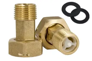 Американка с обратным клапаном для счетчика воды 1/2ш х 3/4г (200/10шт)