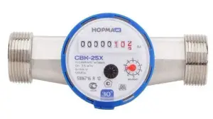 Счетчик для ХОЛОДНОЙ воды 1" НОРМА