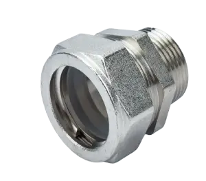 НИКЕЛЬ Муфта для гоф. трубы 20х1" нар. VER-PRO (80/2шт)