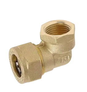 Уголок для гоф. трубы 15х1/2 F VER-PRO (160/10шт)