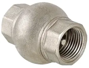 НИКЕЛЬ обратный клапан 1" ViEiR (50/5шт)
