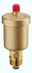 Воздухоотводчик с запорным клапаном 1/2 OVT (40/10шт)