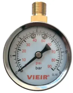 Манометр с верхним подключением бар ViEiR (100/1шт)
