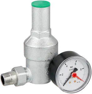 Регулятор давления воды 3/4 ВР/НР (с манометром) ф/р (16/1шт)