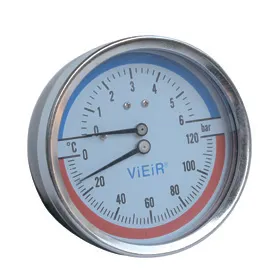 Термоманометр гор. (СЗАДИ) 6 БАР ViEiR (50/1шт)