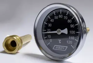 Термометр горизонтальный 1/2 Ф63/80/120°С ASKON (14/1шт)