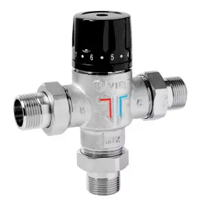 Термостатический смес. клапан 3/4" (35-60°) ViEiR (20/1шт)