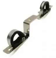 Кронштейн сдвоенный сталь оц, для коллектора 3/4" ZEISSLER (50/1)