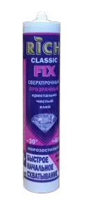 Клей монтажный CLASSIC FiX (под пист., ПРОЗ.) 310мл RiCH (15/1шт)