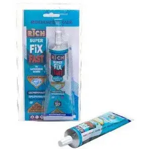 Клей монтажный SUPER FiX (ТЮБИК, ПРОЗ.) 100мл RiCH (32/1шт)