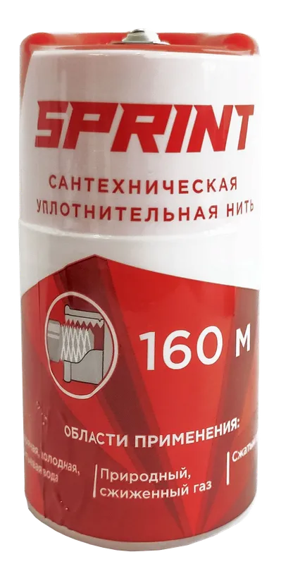 Нить для герметизации резьбы 160м. SPRINT (25/1шт)
