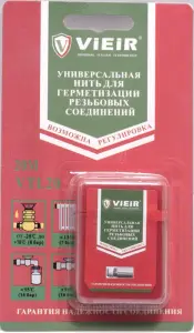 Нить для герметизации резьбы 20м. ViEiR (300/30/1шт)