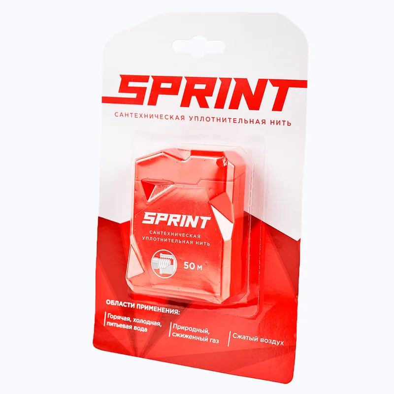 Нить для герметизации резьбы 50м. SPRINT (25/1шт)
