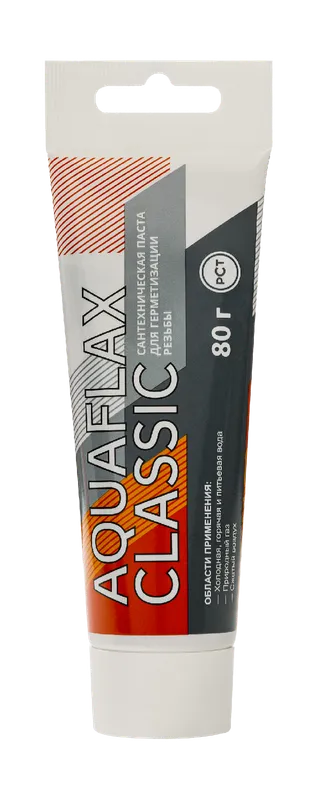 Паста для льна 80гр. на основе графита Aquaflax Classic (25/5шт)
