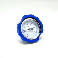 Термометр синий для групп быстрого монтажа ZEISSLER (50/1)