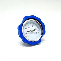 Термометр синий для групп быстрого монтажа ZEISSLER (50/1)