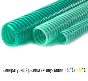 Шланг СПИРАЛЬНЫЙ (НВС) 1*30м (25мм) (зеленный)