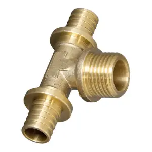 АКС. Тройник 25*3/4 M*25 "VER-PRO" (60/3шт)