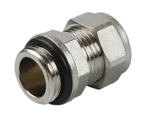 Фитинг подключения L и T-образной трубки 15х1/2 нар. ViEiR (300/10шт)