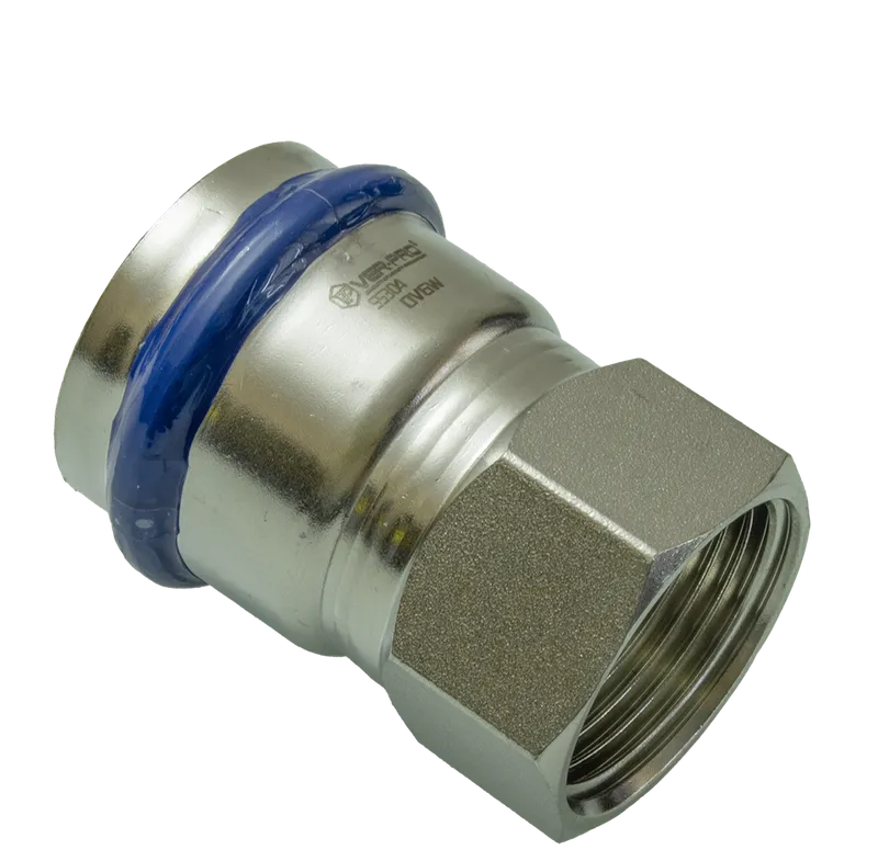НЕРЖ Муфта 22*3/4 г. "VER-PRO" (60/5шт)