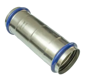 НЕРЖ Муфта соединительный 88.9*88.9 "VER-PRO" (8/1шт)