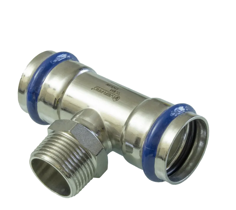 НЕРЖ Тройник 15*1/2 ш.*15 "VER-PRO" (60/5шт)