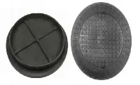 Люк 340/300 дно(черный)