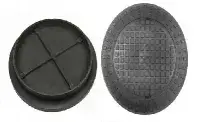 Люк 340/300 дно(черный)