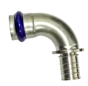 НЕРЖ Уголок 90° на АКС. фитинг 20х18 "VER-PRO" (60/5шт)