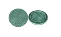 Люк дно для колодцев 315/276 (зеленый) П стс