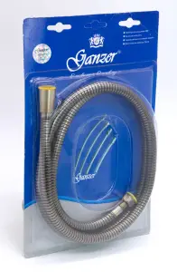 80150-D Шланг для выд. лейки 150см 3/8 вн. (БРОНЗА) GANZER (50/1шт) Л/К