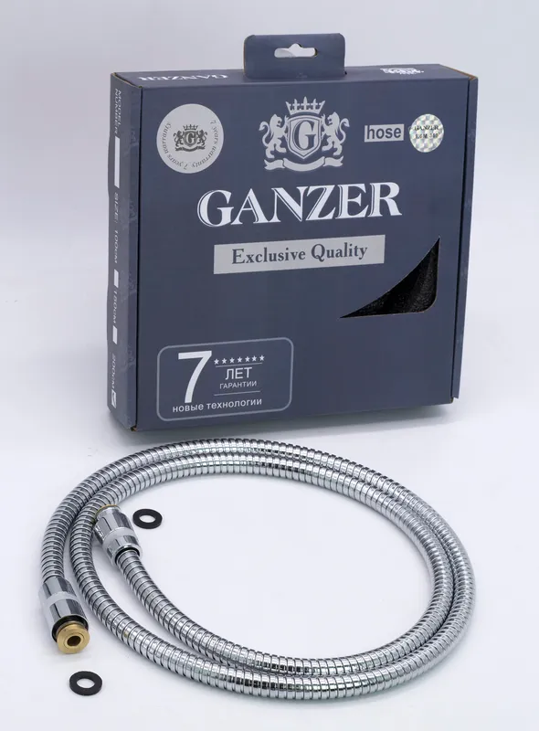 90200 Шланг для душа 200см. GANZER LUX (42/1шт)