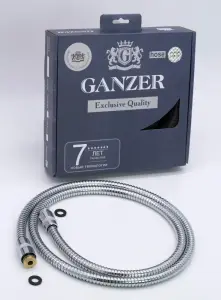 90200 Шланг для душа 200см. GANZER LUX (42/1шт)