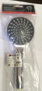 Лейка для душа (1 поз.) в пакет МАРГО (100/1шт).