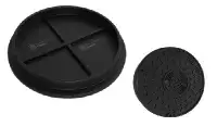 Люк вн.368/315 черн FDplast