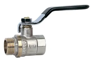 АТМ Шаровый кран 1"1/2 Г.Ш (F/M) ручка (32/4шт)