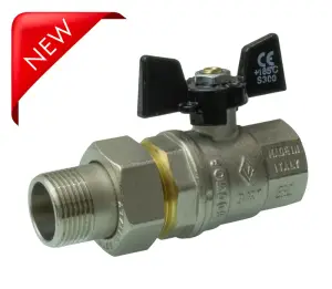 БТТ Кран шаровый с американкой 3/4 (НОВЫЙ) (40/10шт)