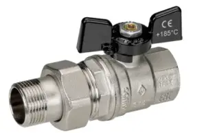 БТТ Кран шаровый с американкой 1" (24/6шт)