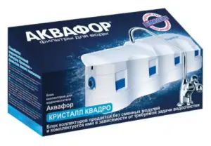 Блок коллекторов Кристалл Квадро АКВАФОР